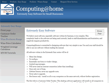 Tablet Screenshot of computingathome.com.au